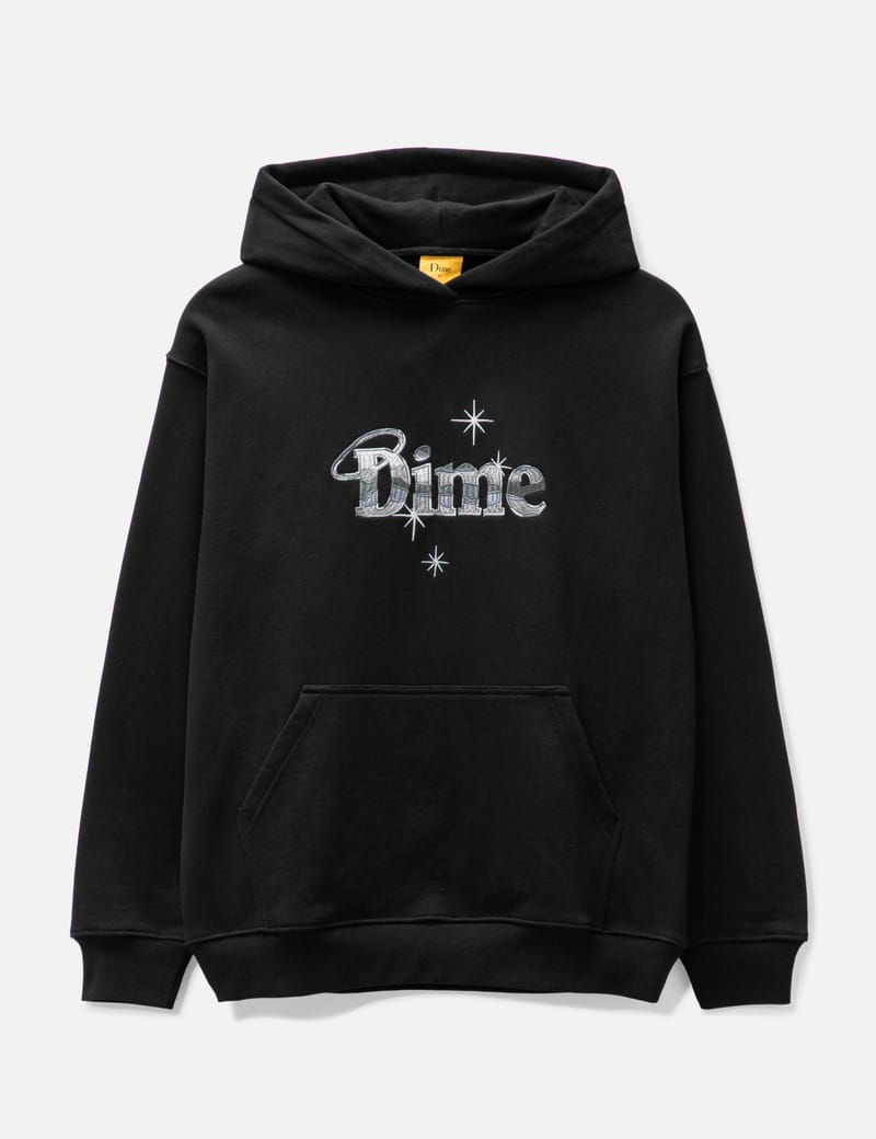 Dime ブラック パーカー M