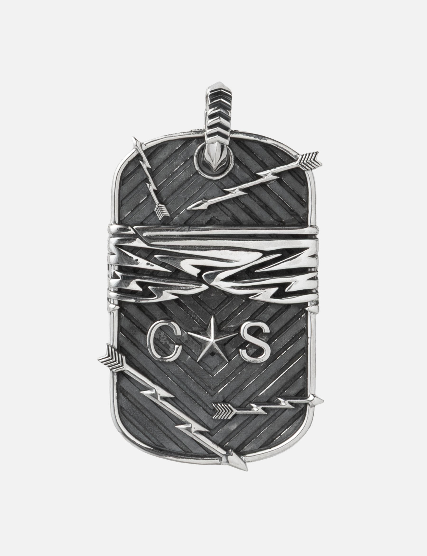 Double Heads Thunderbird Dog Tag view 11