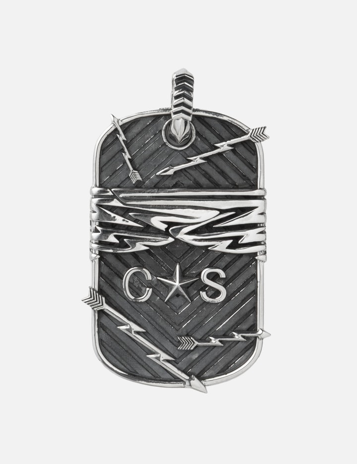 Double Heads Thunderbird Dog Tag