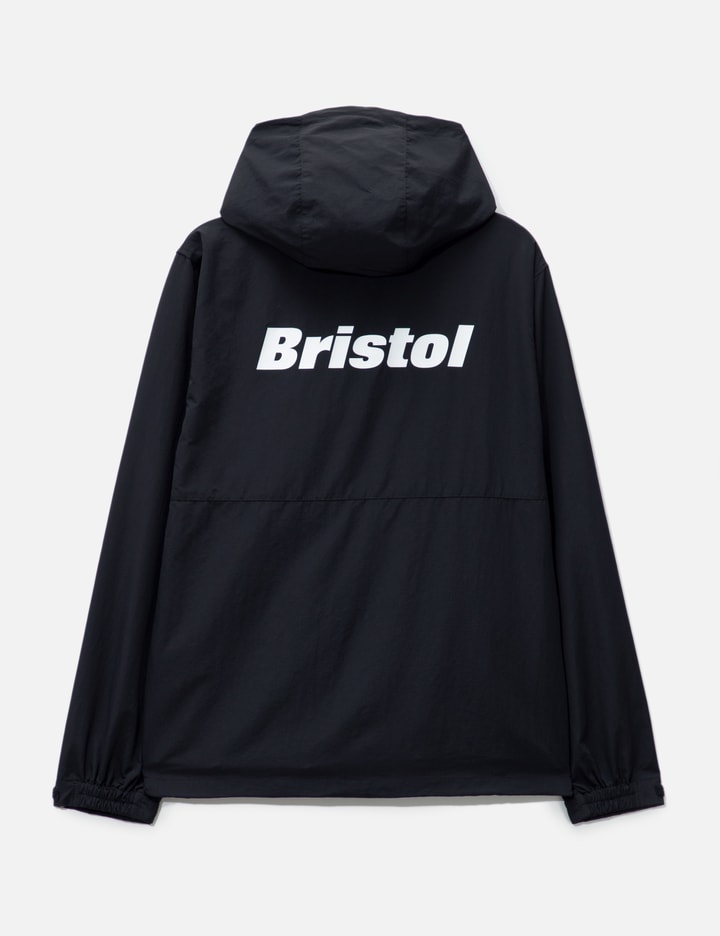 Shop F.c. Real Bristol Supplex Nylon Hooded Blouson In Black