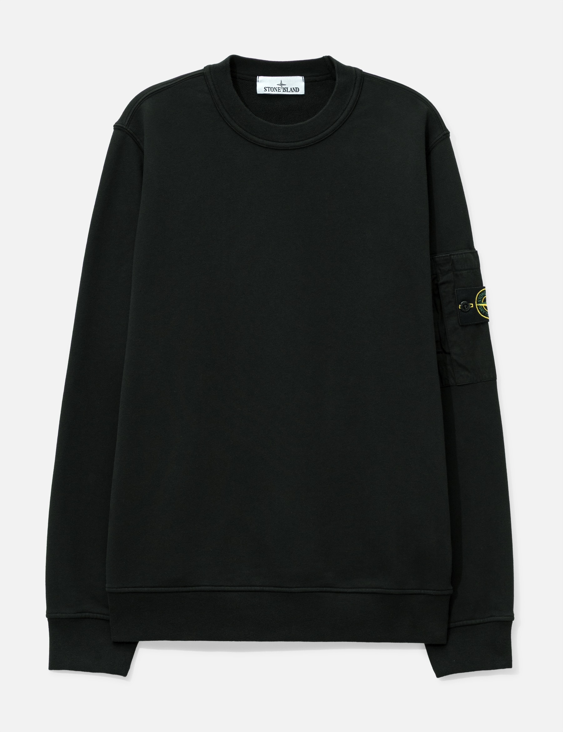 Cotton Fleece Crewneck Sweatshirt With Seasonal Pocket view 19