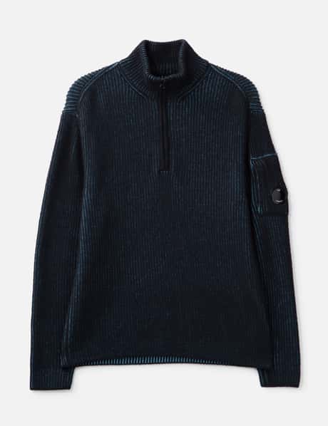 シーピーカンパニー Fleece Knit Half Zip Sweater