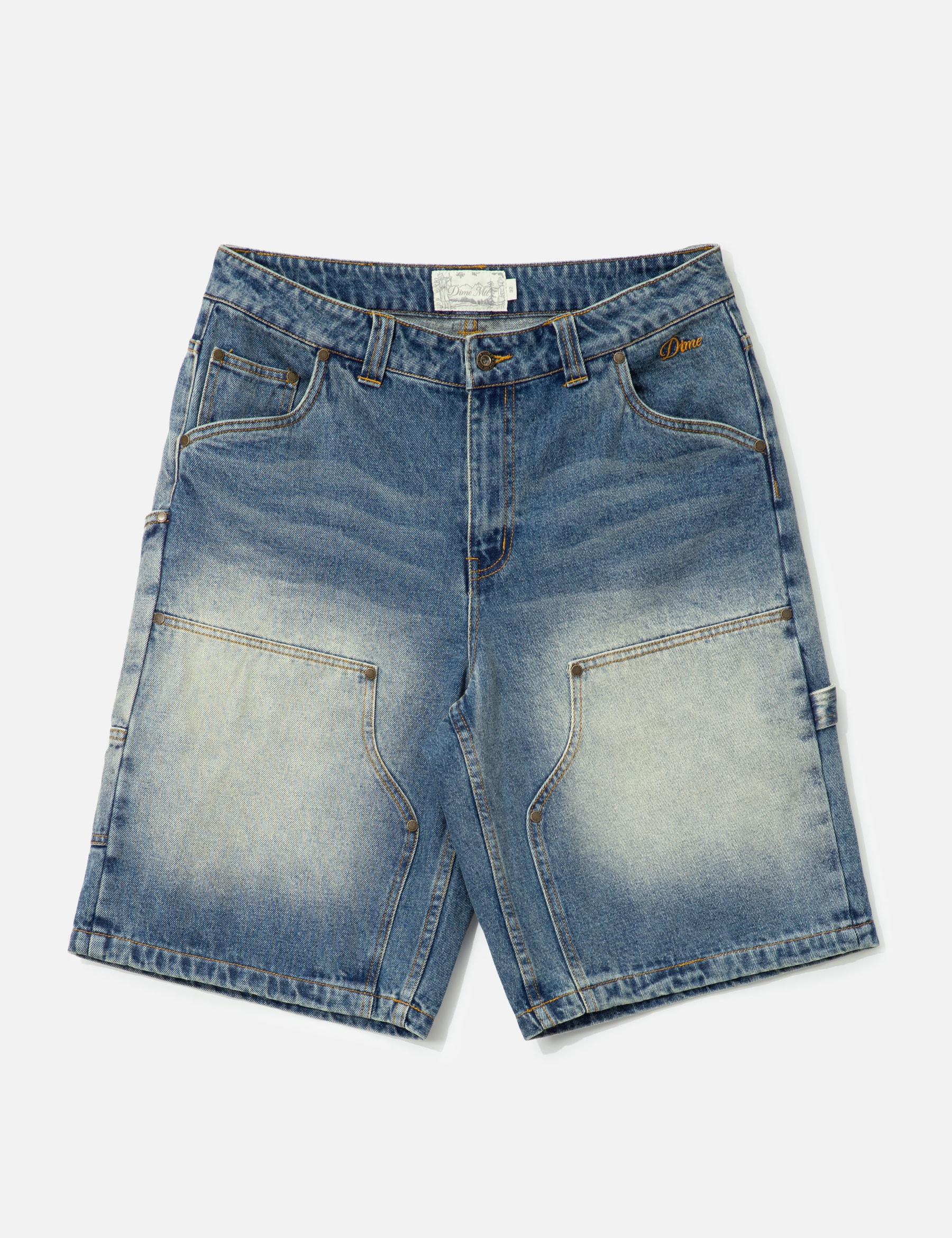 Carpenter Denim Shorts view 16