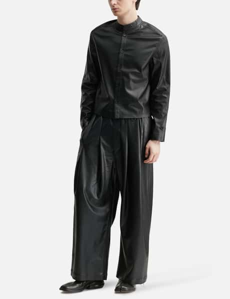 Acceptance Faux Leather Shirt view 14