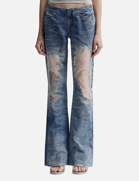 Diesel D-Shark 068jh Bootcut And Flare Jeans