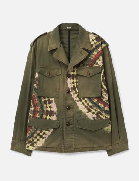 Tie-Dye Military Jacket view 6