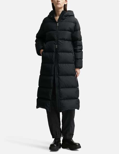 Parka Womens Moncler Coat With Belt Moncler Bondree Long Down