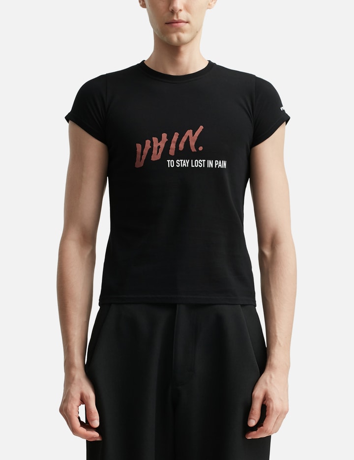 Stay Lost In Pain Fitted T-shirt Placeholder Image