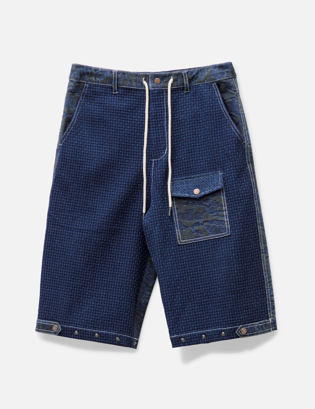 Unisex Crop Denim Pants view 11