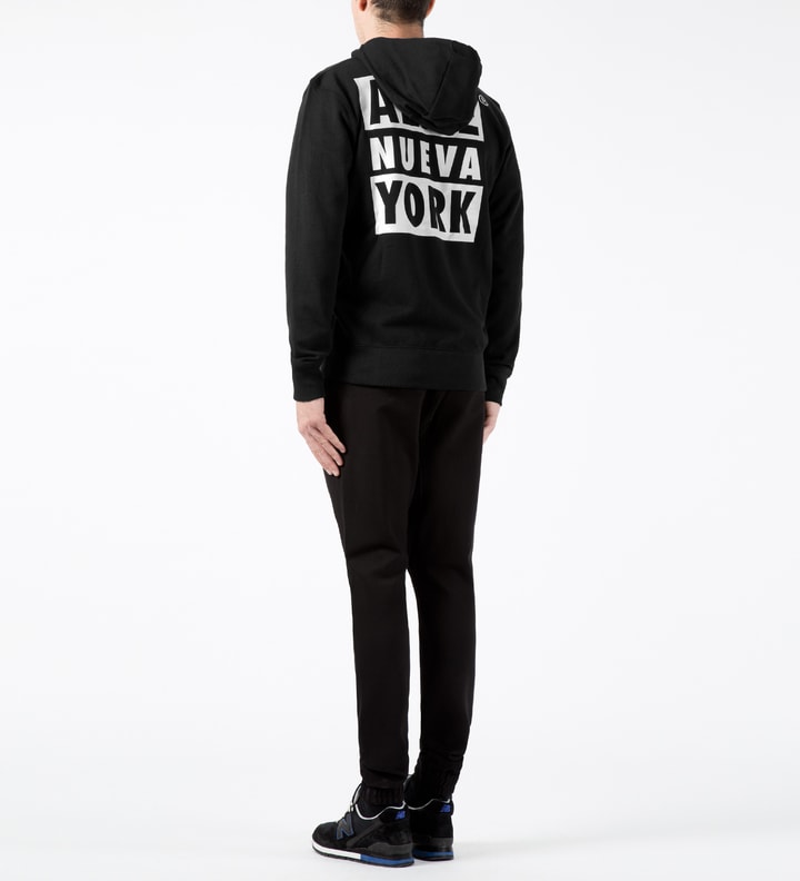 Black Nueva York Full Zip Hoodie Placeholder Image