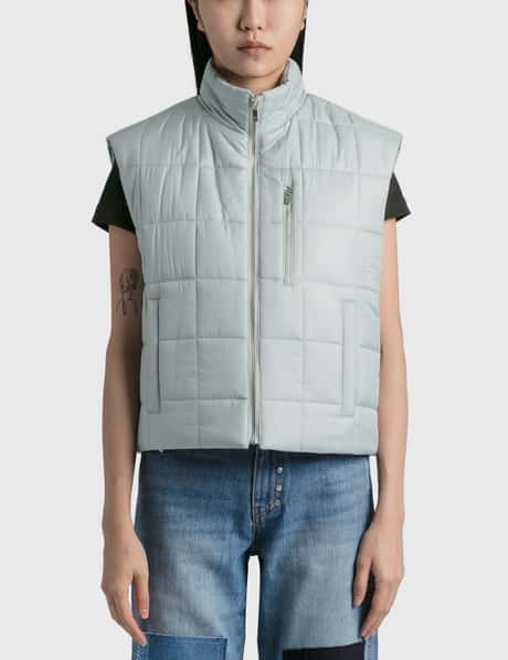 TheOpen Product QUILTED ZIP POCKET VEST