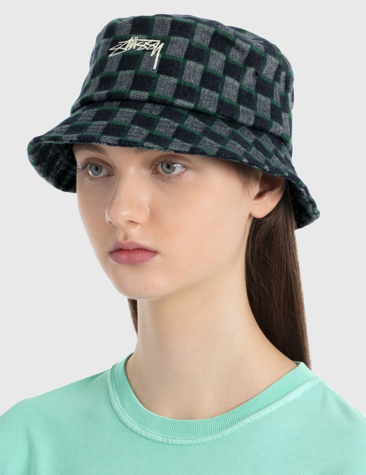 Brent Check Wool Bucket Hat Placeholder Image