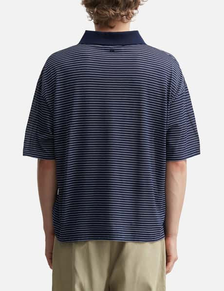 Cotton Striped Ami De Coeur Polo view 12