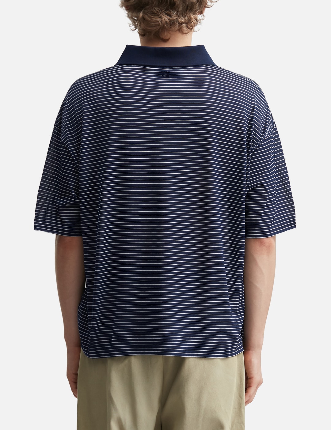 Cotton Striped Ami De Coeur Polo view 13