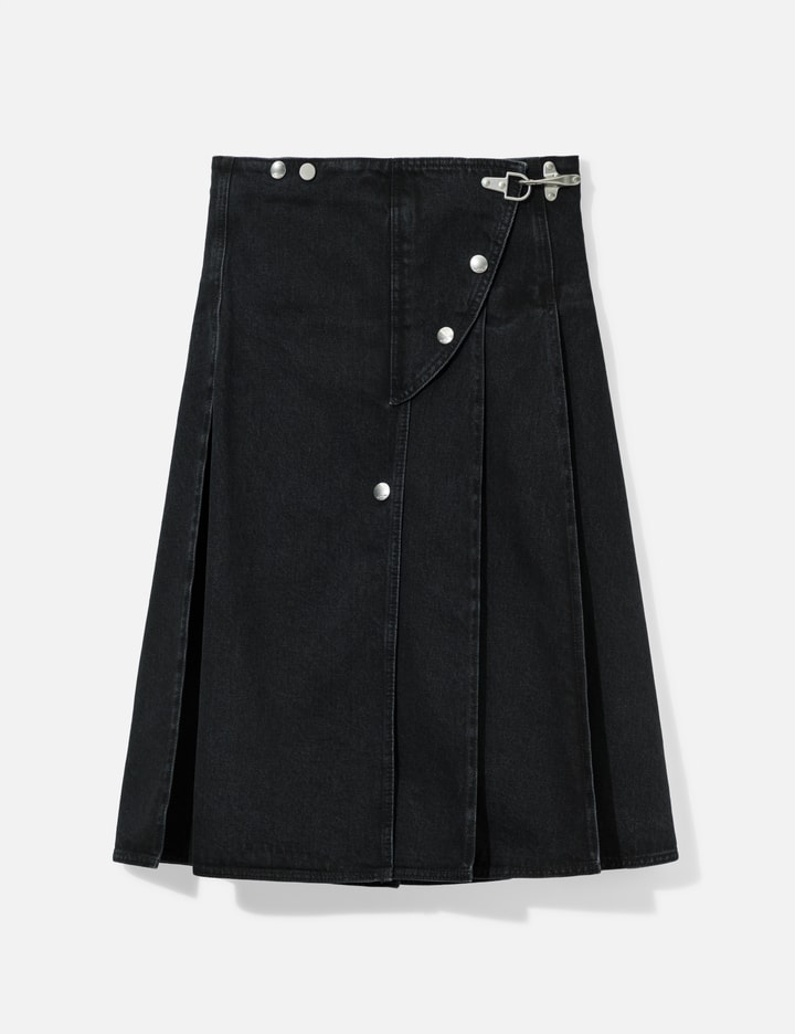 Marni Pleated Denim Skirt