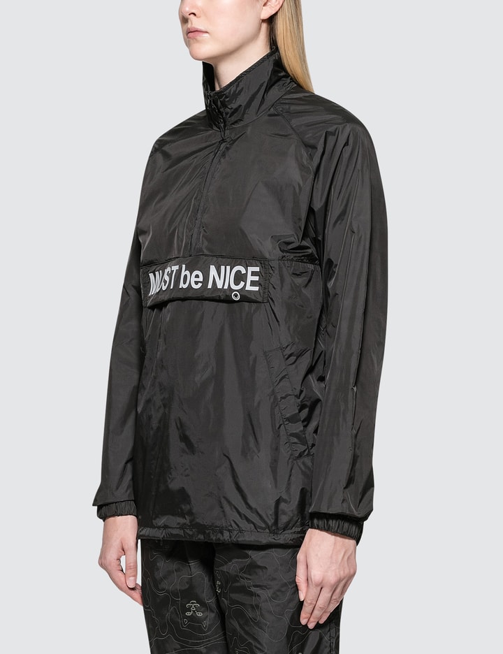 "Must Be Nice" Half Zip Anorak Jacket Placeholder Image