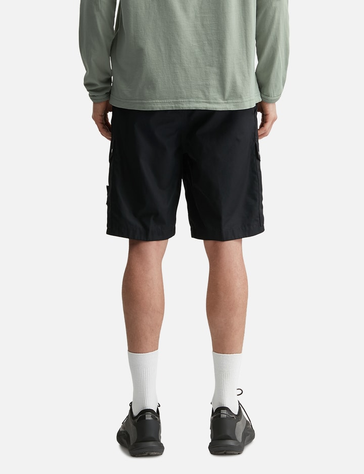Stone Island All-Weather Cotton Canvas S.I. Ghost Cargo Shorts