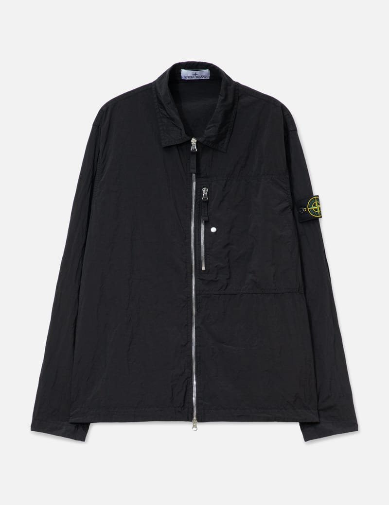 stone island ナイロンメタルシャツジャケット