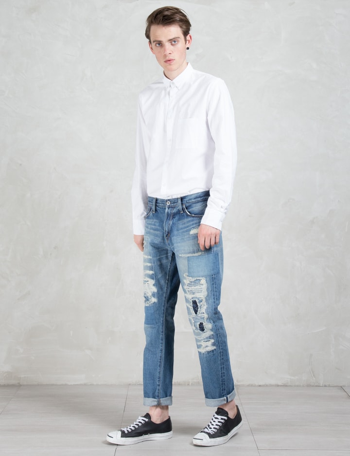 Five Years Wash Wide Straight Denim Pants Placeholder Image