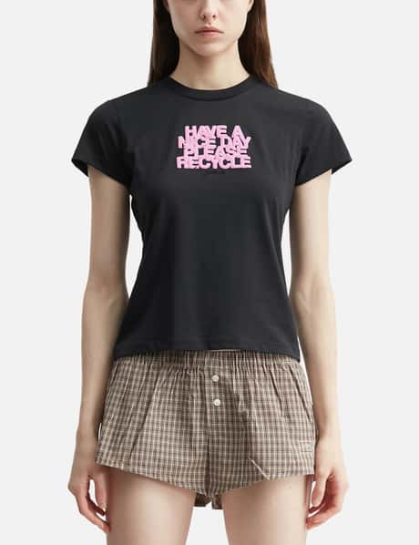 Daisy Duck Pink Printed Baby Fit T-Shirt view 10