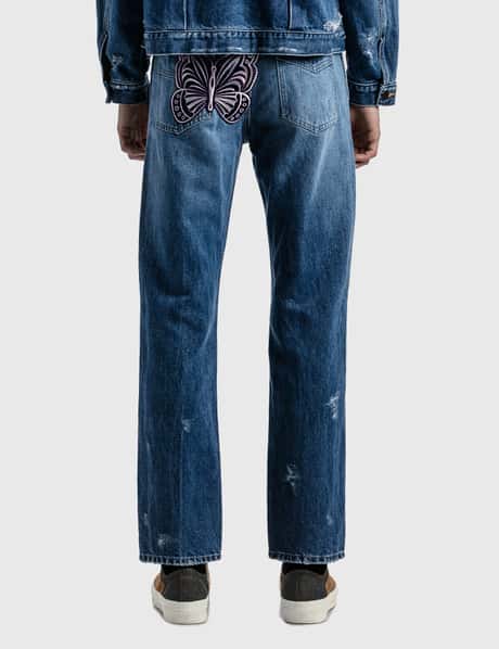 Needles - Assorted Patches Jeans  HBX - Globally Curated Fashion