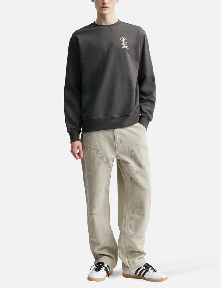 Lmc Telescope Bear Sweatshirt In Gray