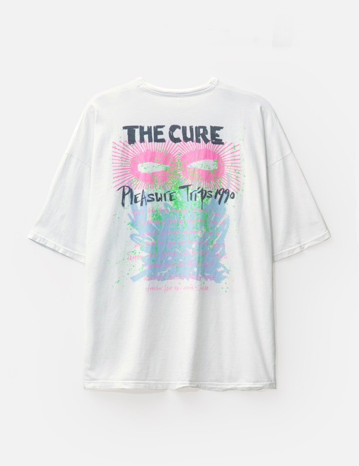1990 The Cure "Pleasure Trips" White Tee Placeholder Image