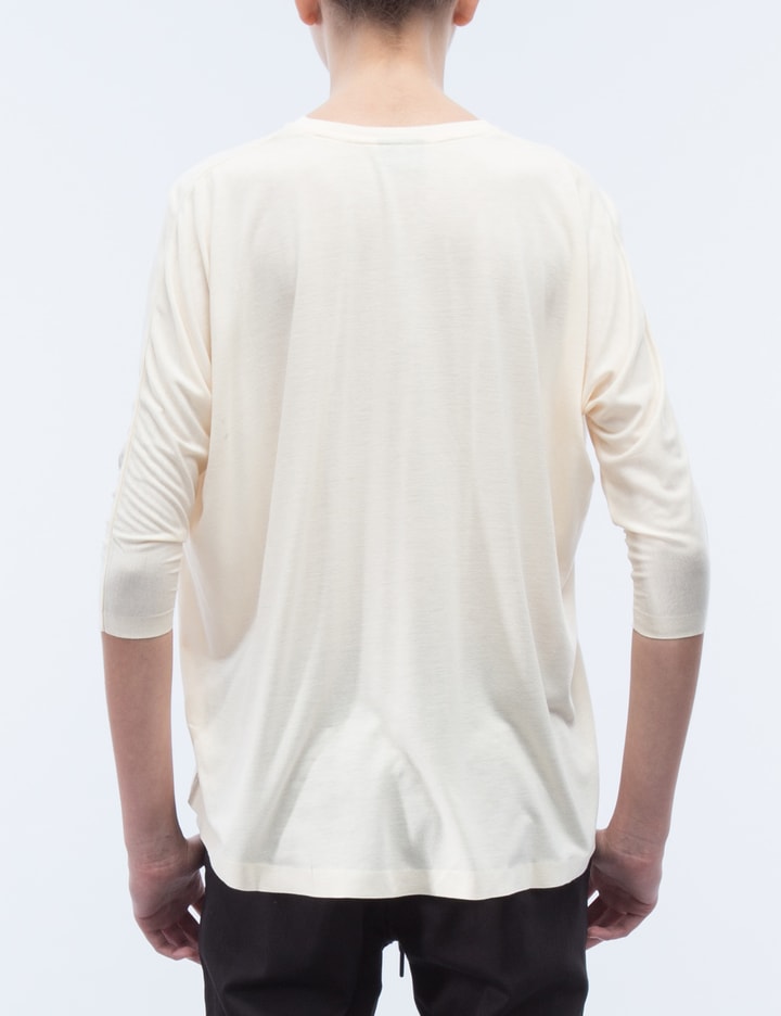 Orrie Crop Sleeve Drap T-Shirt Placeholder Image