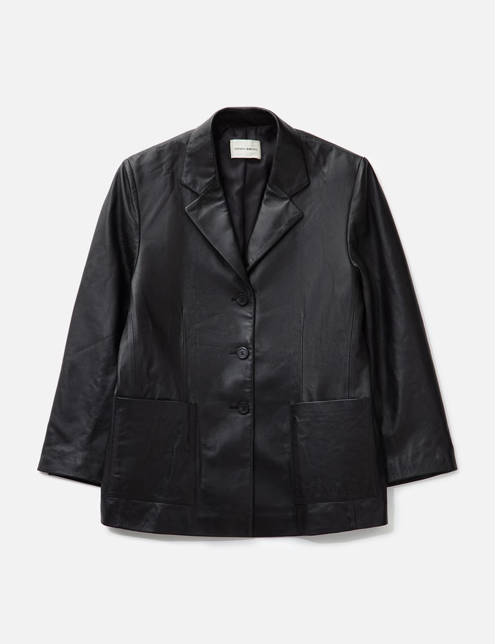 Nothing Written Leather Blazer