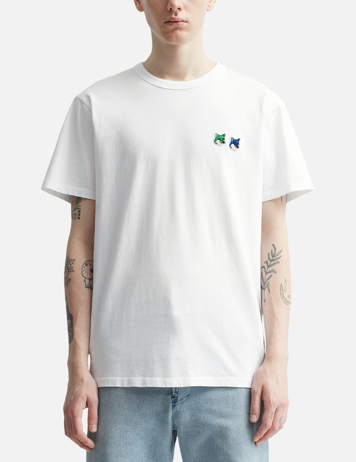 DOUBLE MONOCHROME FOX HEAD PATCH CLASSIC T-SHIRT Placeholder Image