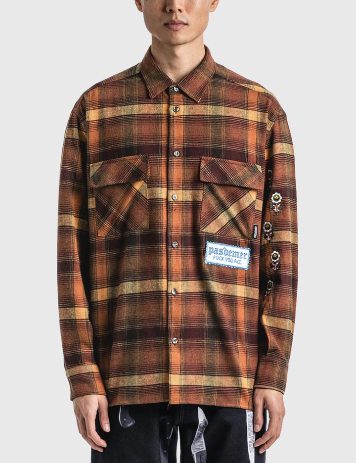 Fuck You All Flannel Shirt Placeholder Image