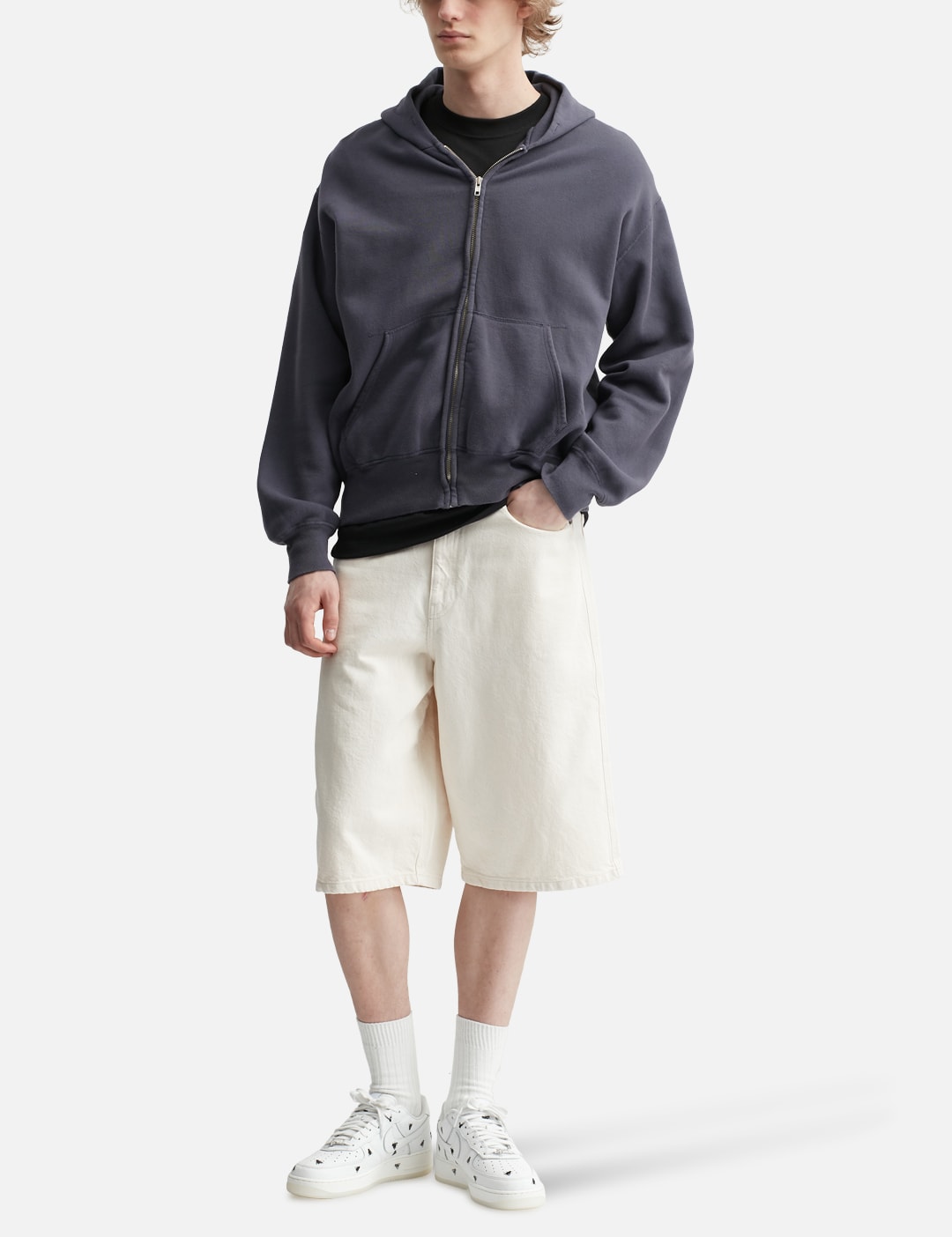 Raglan Zip Hoodie view 20