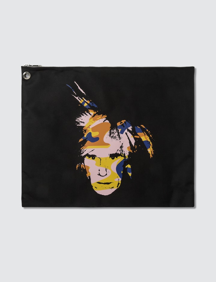 Warhol Self Portraits Triple Pouch with Strap Placeholder Image