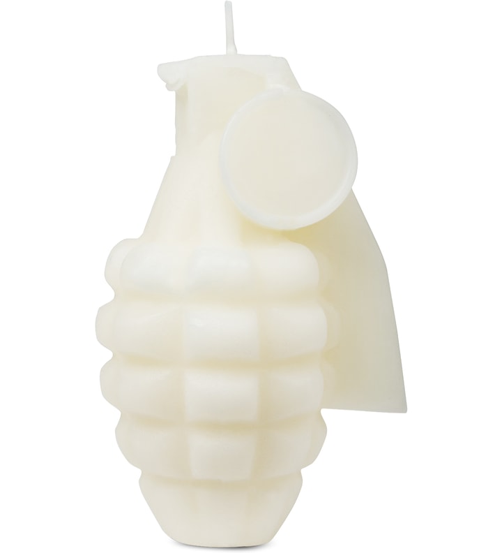 White Grenade Candle Placeholder Image