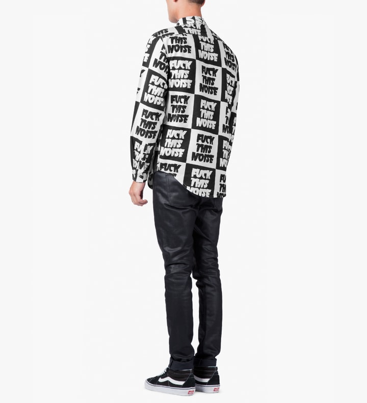 Black/White Fuck This Noise L/S Shirt Placeholder Image