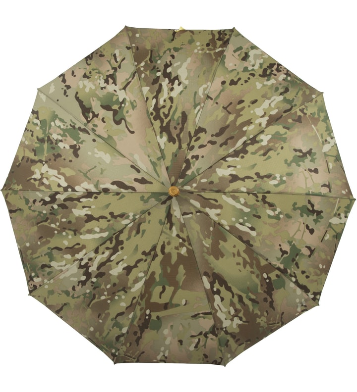 Camo Whangee Cane Crook Folded Multicam Camouflage Umbrella Placeholder Image