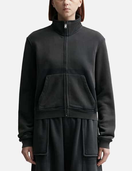 T By Alexander Wang Cropped Zip-Up Jacket