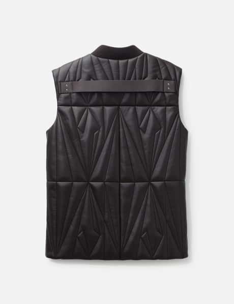 Moncler + Rick Owens Geocamo Flight Nappa Leather Gilet view 8