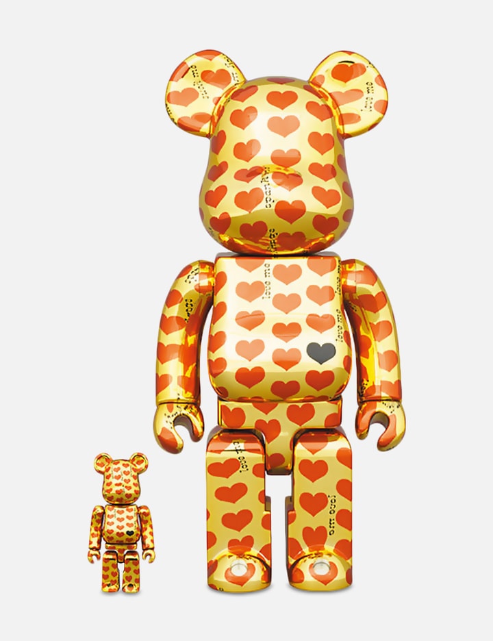 BE@RBRICK Gold Heart 100%400% Placeholder Image