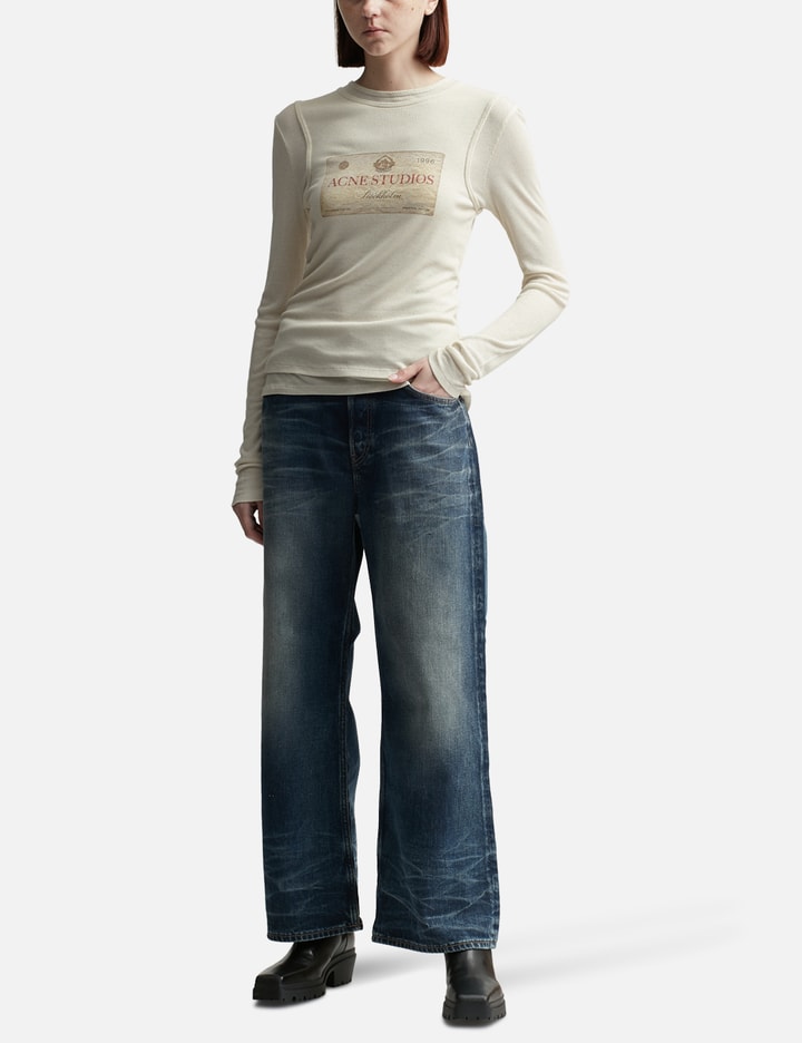 Double-layered Long Sleeve T-shirt Placeholder Image