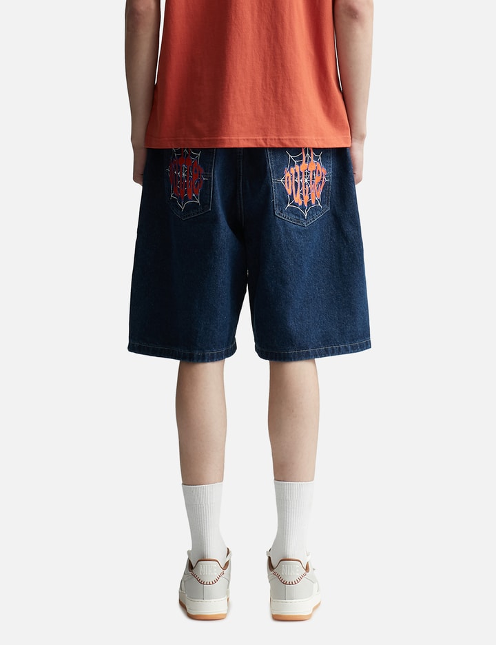 SPIDER DENIM SHORTS Placeholder Image