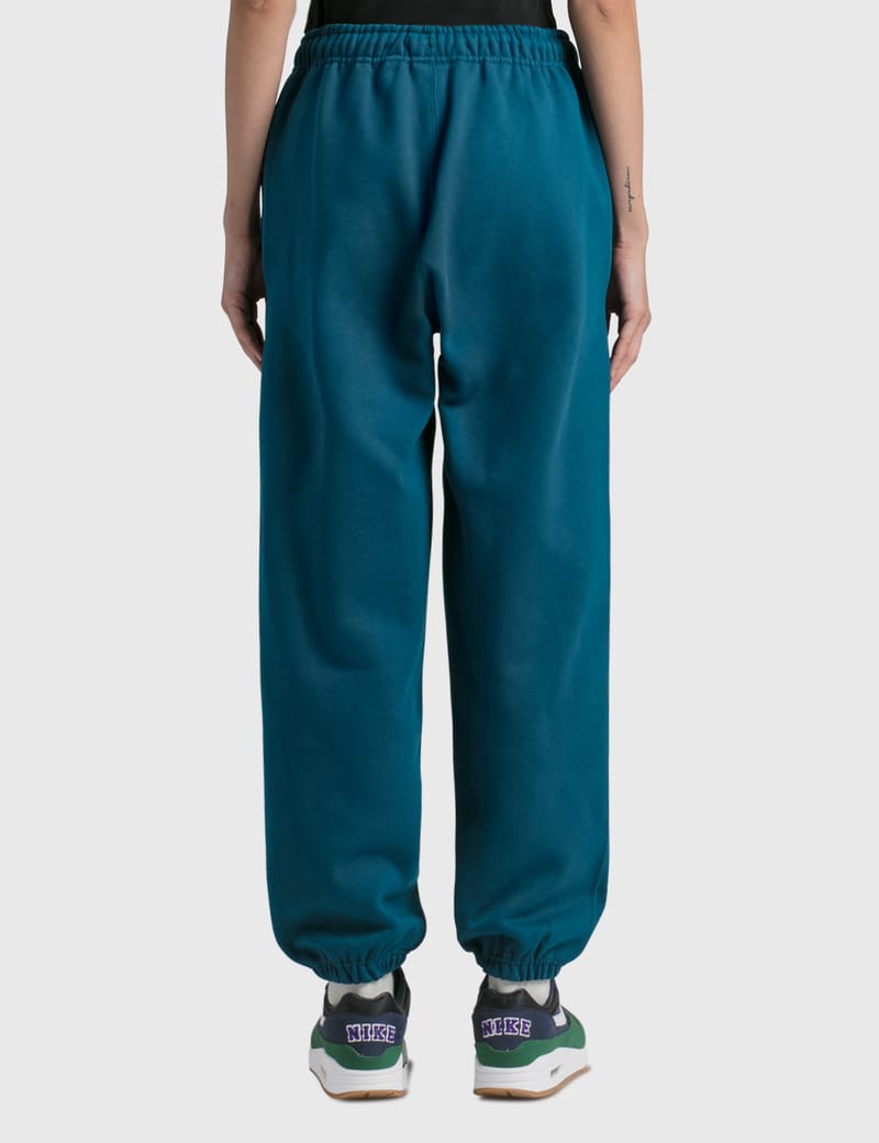 nikelab fleece pants blue