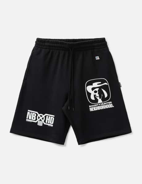NEIGHBORHOOD NH x BOUNTY HUNTER x Russell Athletics . Sweat Short Pants