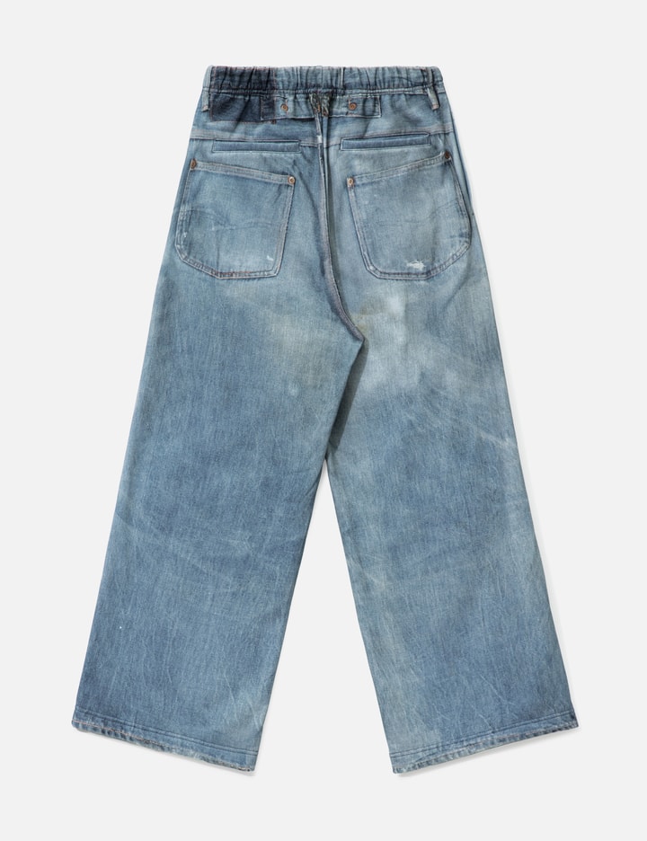 Trompe L'Oeil Denim Sweatpants Placeholder Image