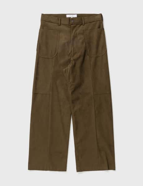 Sasquatchfabrix. Faux Leather Flare Pants