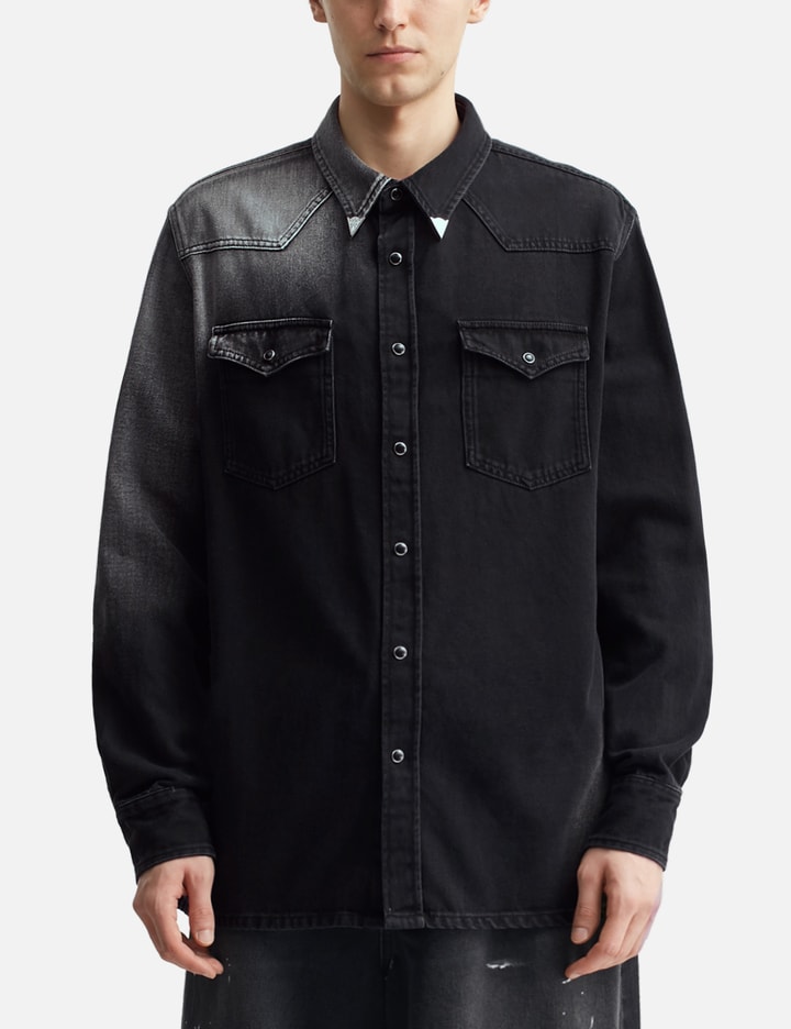 Black Denim Shirt Placeholder Image