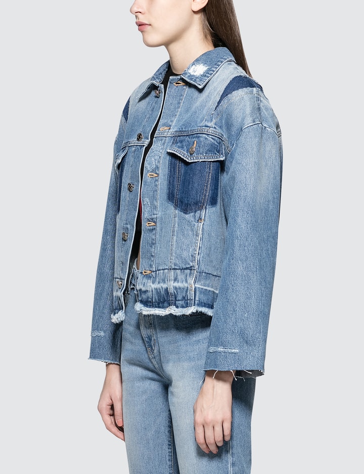 Bottom Cut Off Denim Jacket Placeholder Image