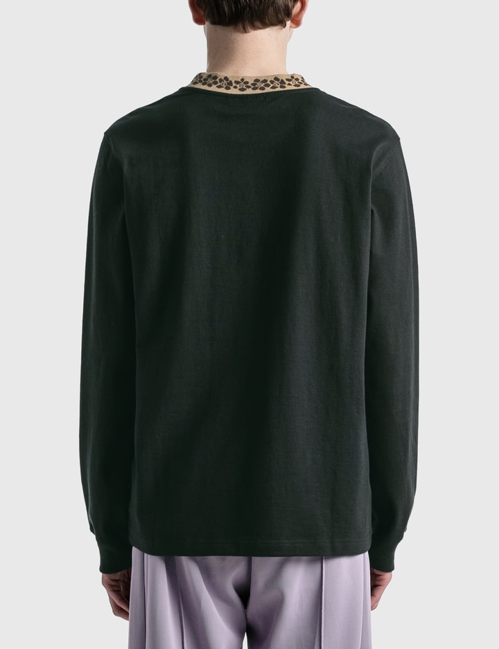 Flower Mock Neck Crew Placeholder Image