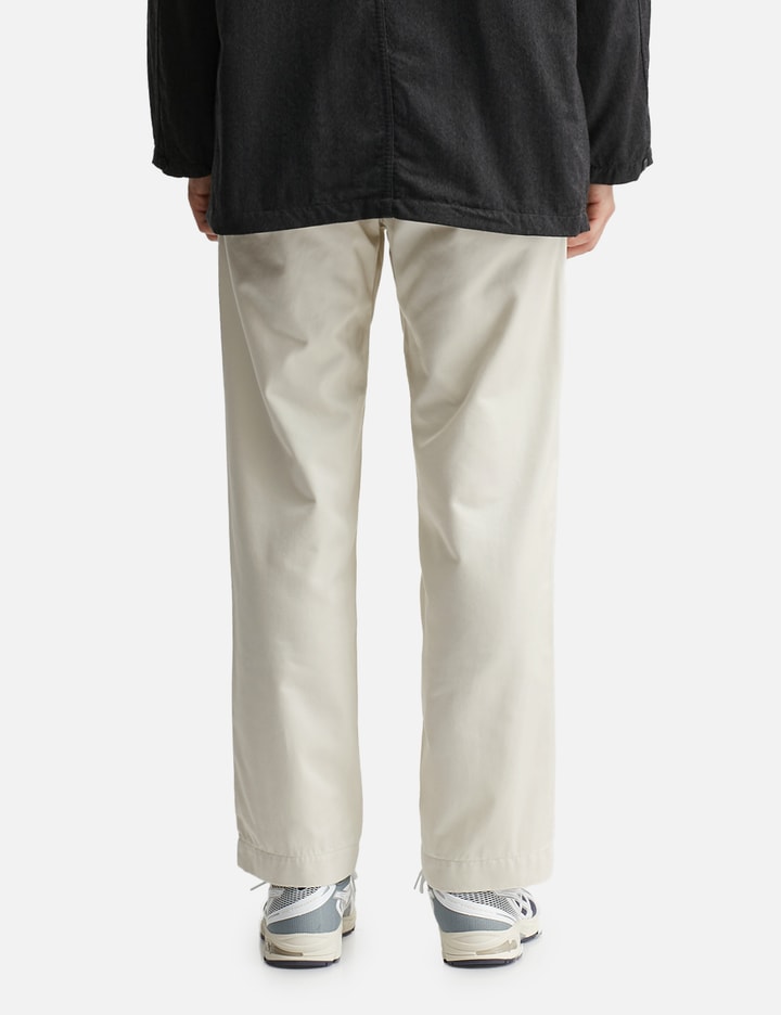 Nanamica Wide Straight Chino Pants In Neutral