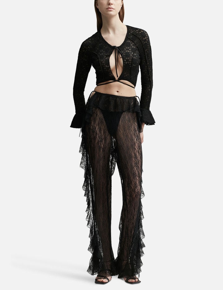 Mermaid Lace Ruffled Pants Placeholder Image